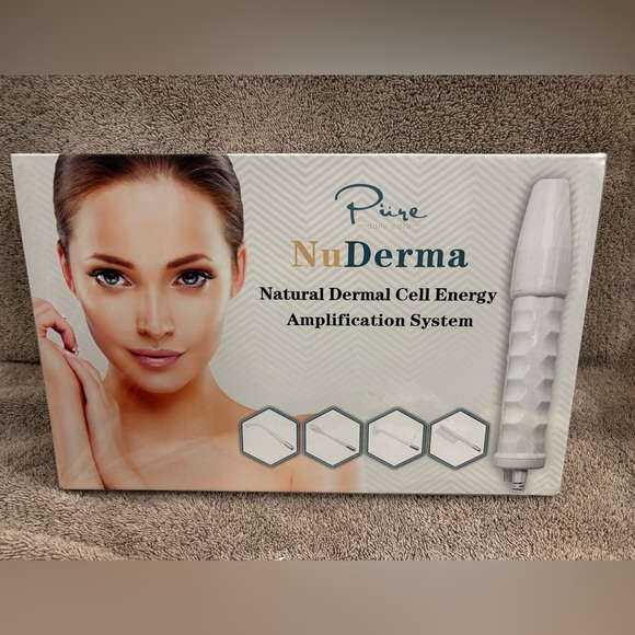 Other - NuDerma Portable‎ Handheld Skin Therapy Wand Machine w/Neon – Anti-Aging
